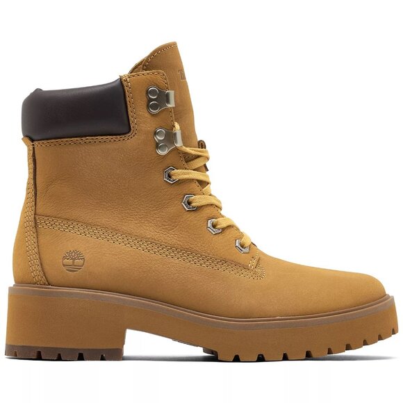 Timberland Women's Carnaby Cool 6-Inch Lace-Up Boots Wheat, Size 8 (New) - Picture 12 of 16